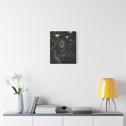 Sasquatch Sighting Canvas Print