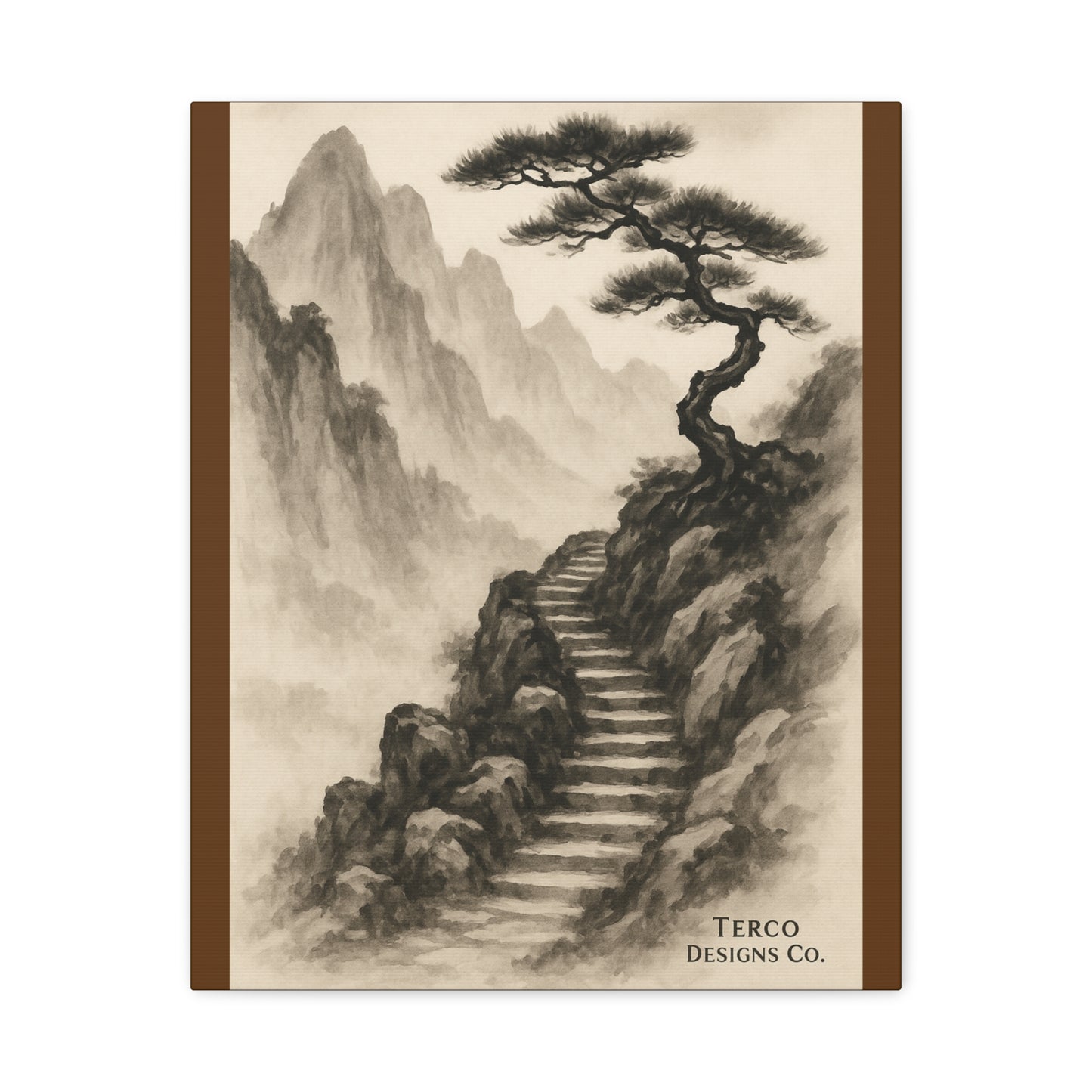 Path of Stillness Canvas Print