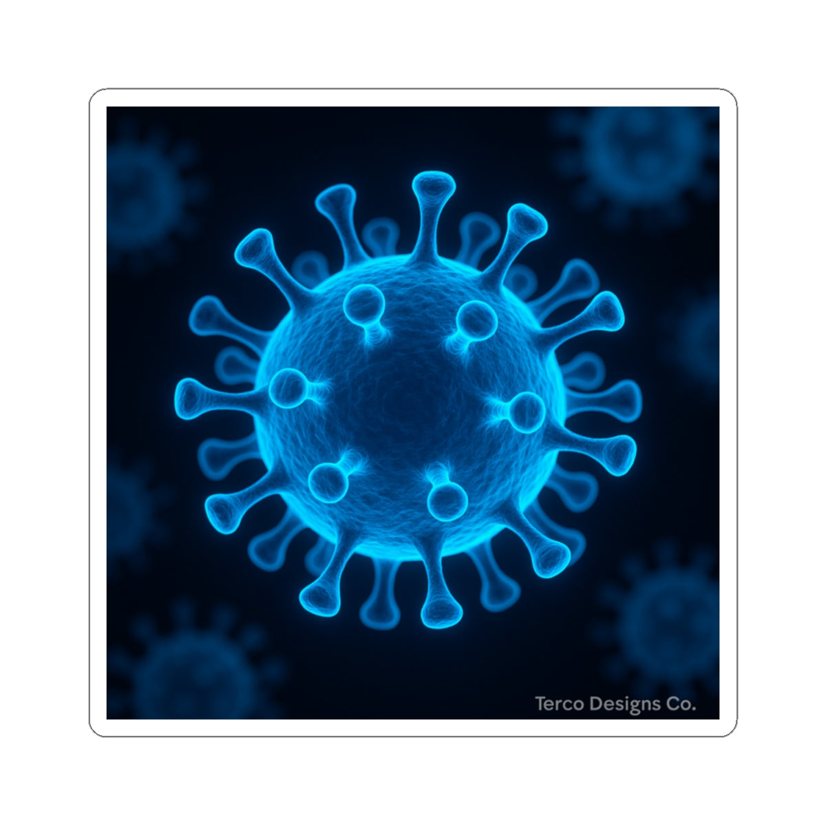 Microverse Glow Sticker