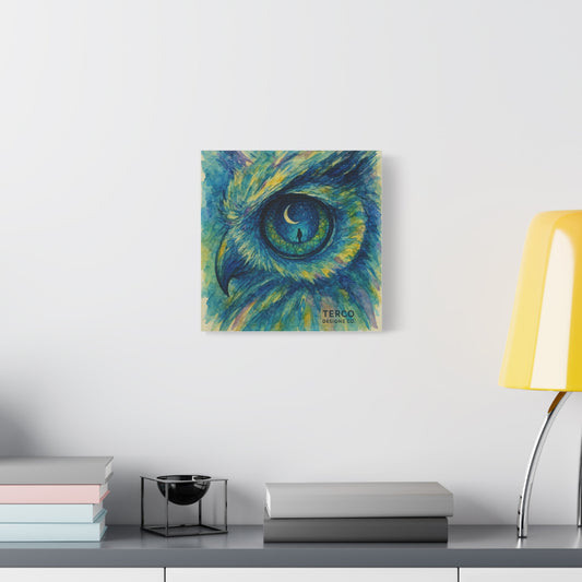 Moonlit Vision Canvas Print