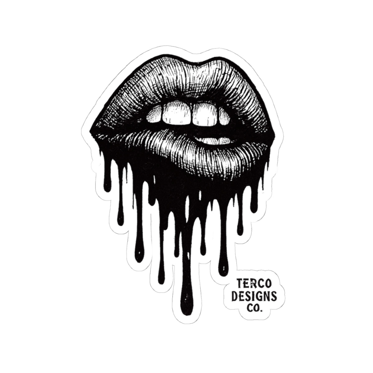 Liquid Kiss Sticker