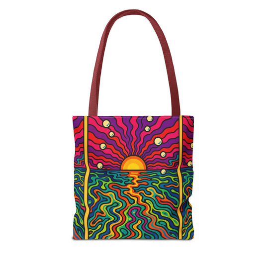 Psychedelic Horizon Tote