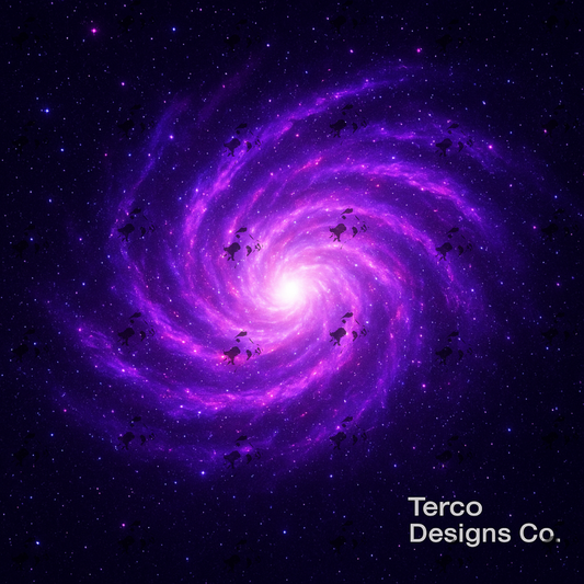 Cosmic Spiral Glow