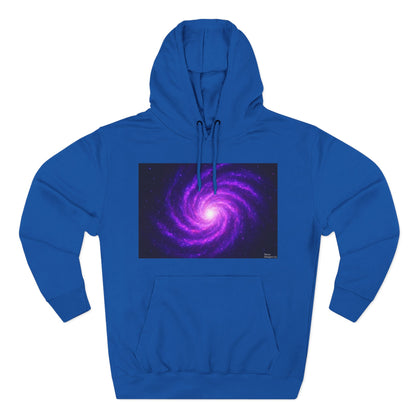 Cosmic Spiral Glow Hoodie