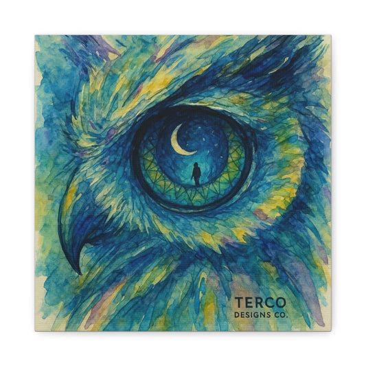 Moonlit Vision Canvas Print
