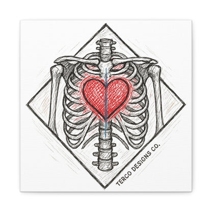 Heart Within Canvas Print
