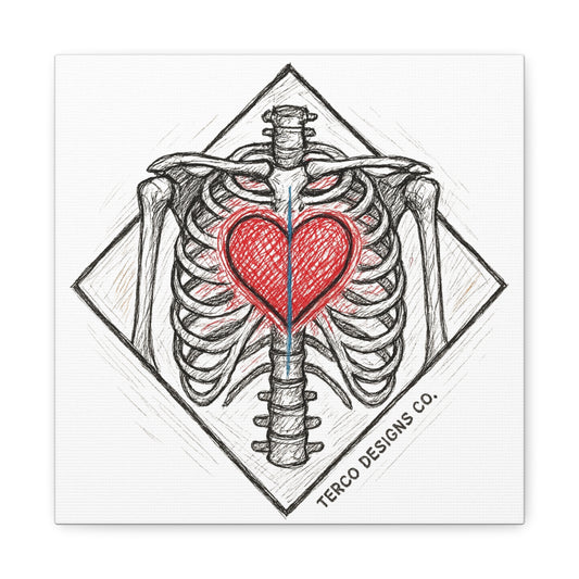 Heart Within Canvas Print
