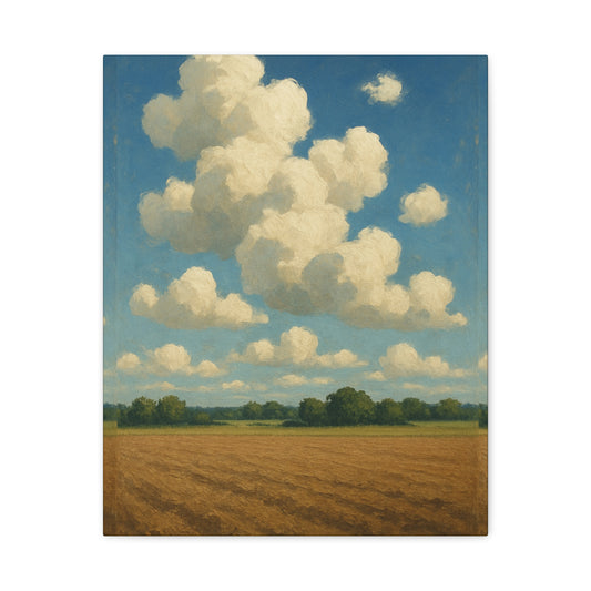 Cloud Harvest Canvas Print