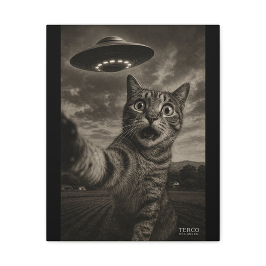 Cosmic Curiosity Canvas Print