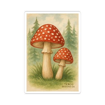 Forest Caps Sticker