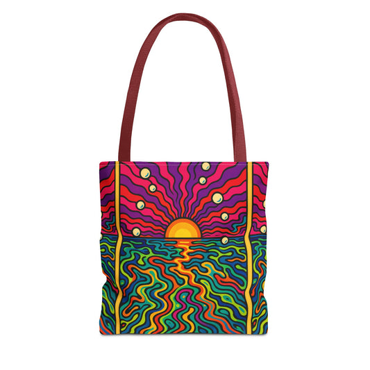 Psychedelic Horizon Tote