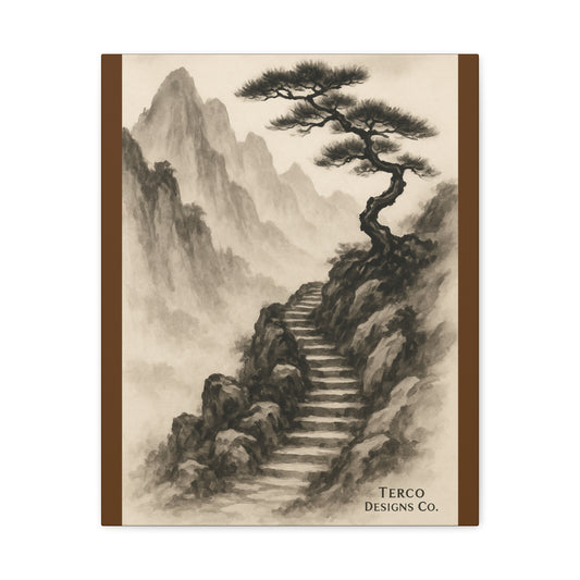 Path of Stillness Canvas Print