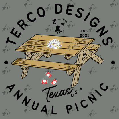 Terco Designs Annual Picnic Tee – Texas Edition 2021