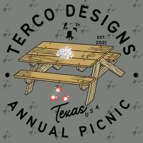 Terco Designs Annual Picnic Tee – Texas Edition 2021