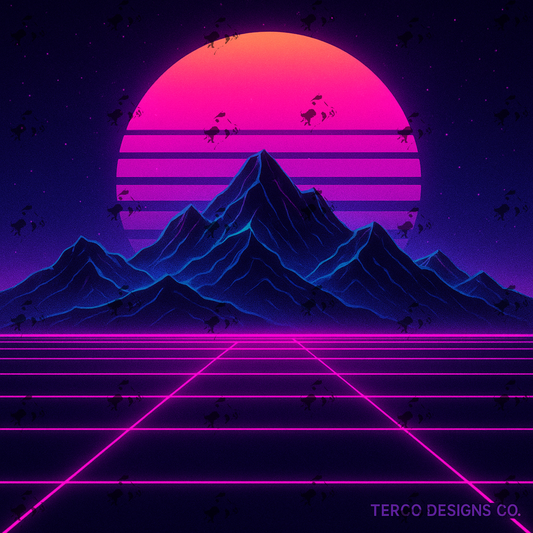 Neon Horizon Hoodie
