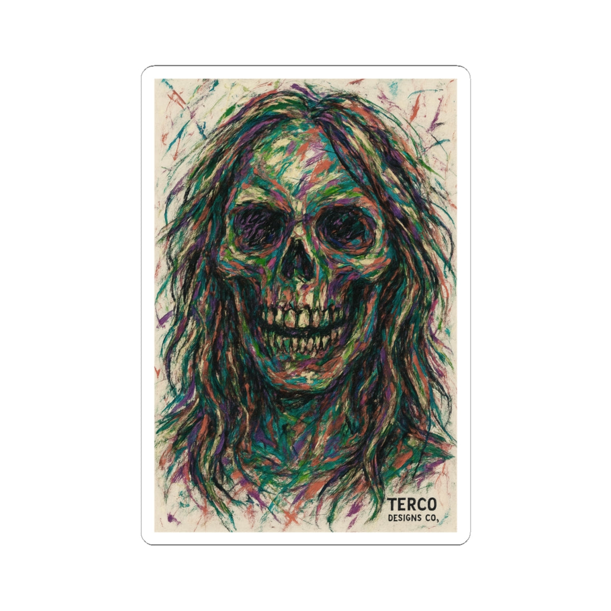 Colors of Decay Sticker