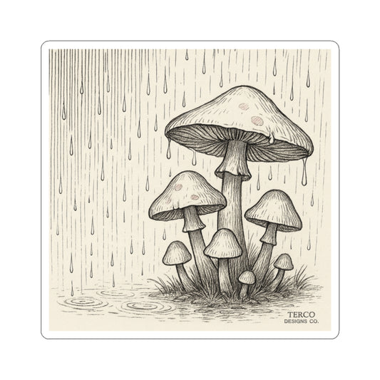 Rainshrooms Sticker