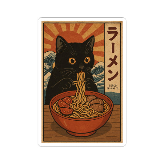 Ramen Cat Sticker