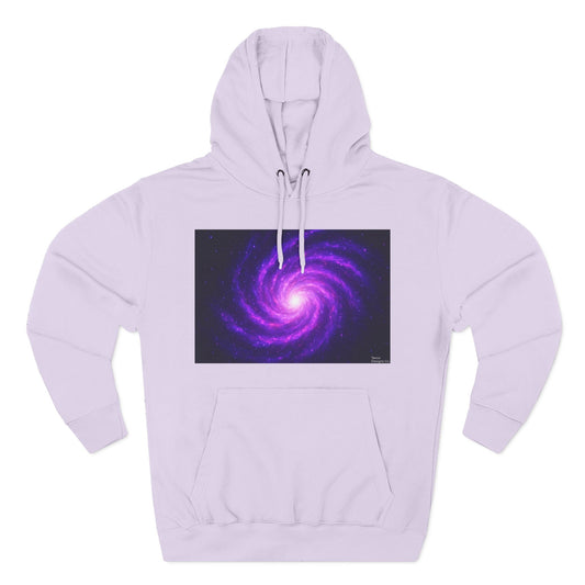 Cosmic Spiral Glow Hoodie