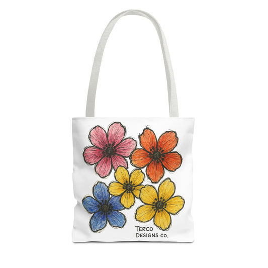 Chromatic Petals Tote