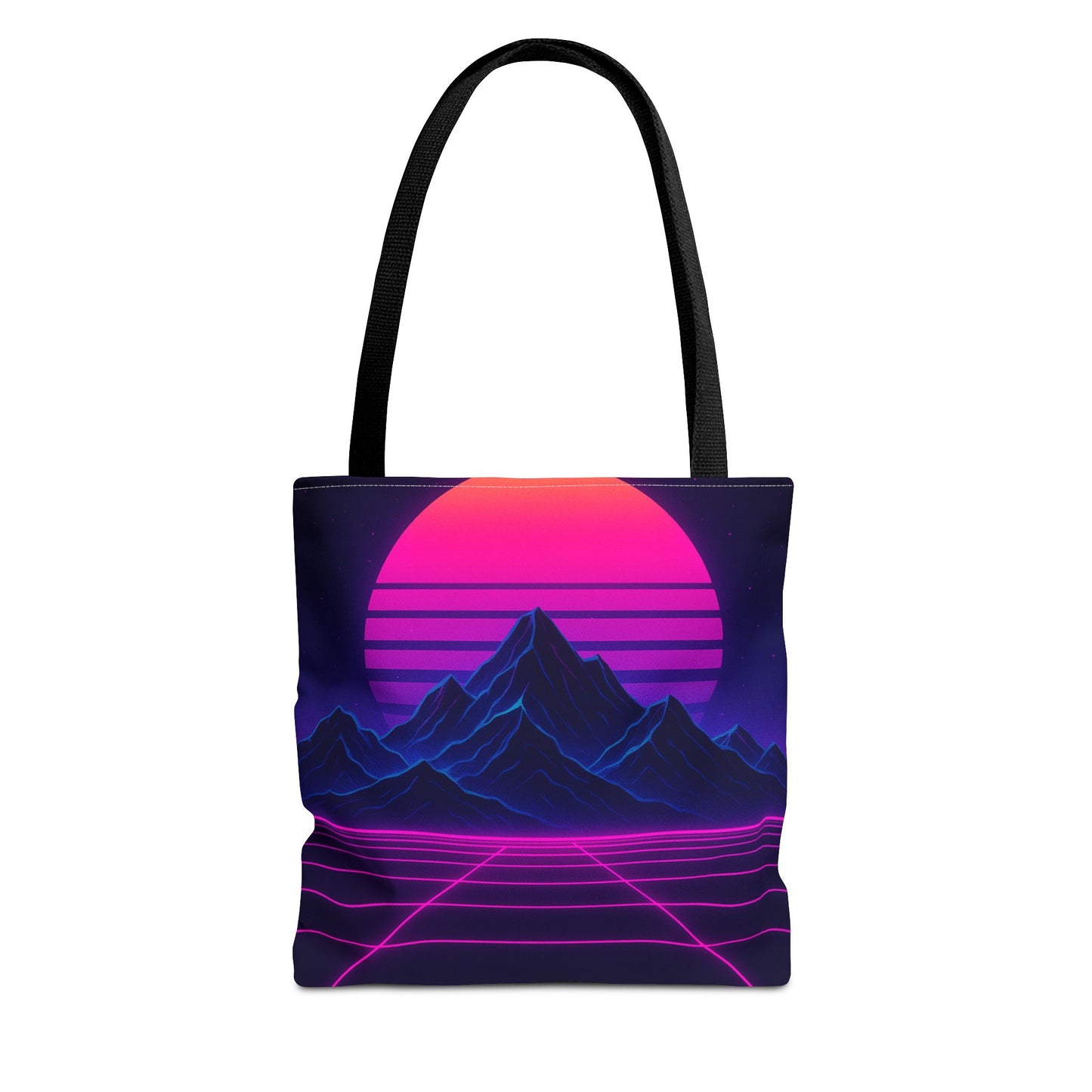 Neon Horizon Tote