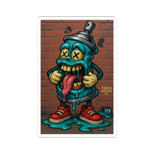Drip Can Chaos Sticker