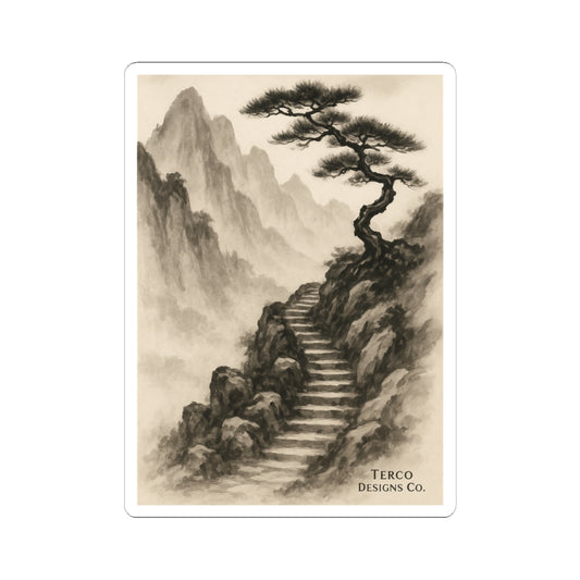 Path of Stillness Sticker