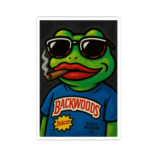 Chill Toad Sticker